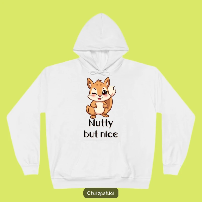 Funny Squirrel Ground Hoodie - Cozy Mischievous Sweatshirt, Perfect Humorous Gift